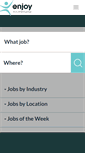 Mobile Screenshot of enjoyrecruitmentgroup.co.uk